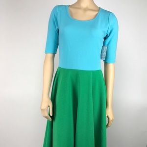 NWT LuLaRoe Nicole A-line Skater Dress